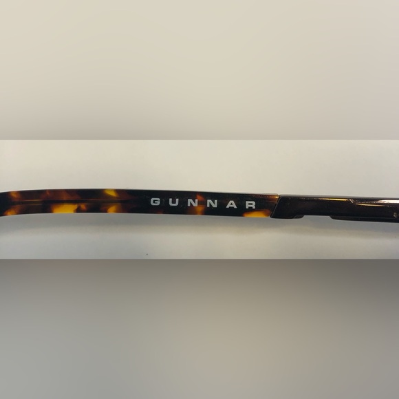 Gunnar Haus Tortoise Frame Computer Glasses w/ Amber Lens 53-15-140 Case Inc. - Picture 8 of 9